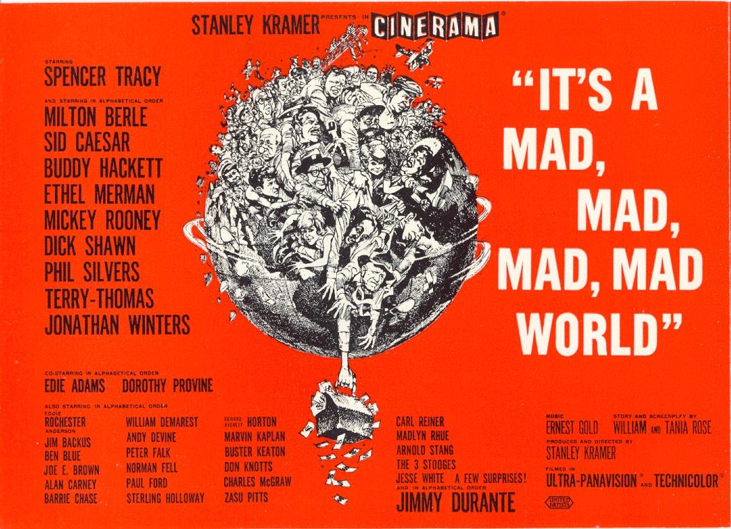 It's A Mad, Mad, Mad, Mad World -  Music